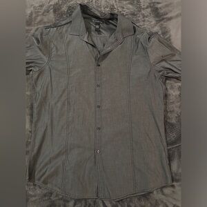 INC grey dress shirt